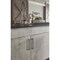 Jeffrey Alexander 160 mm Center-to-Center Brushed Oil Rubbed Bronze Lexa Cabinet Pull 259-160DBAC - alternate 2